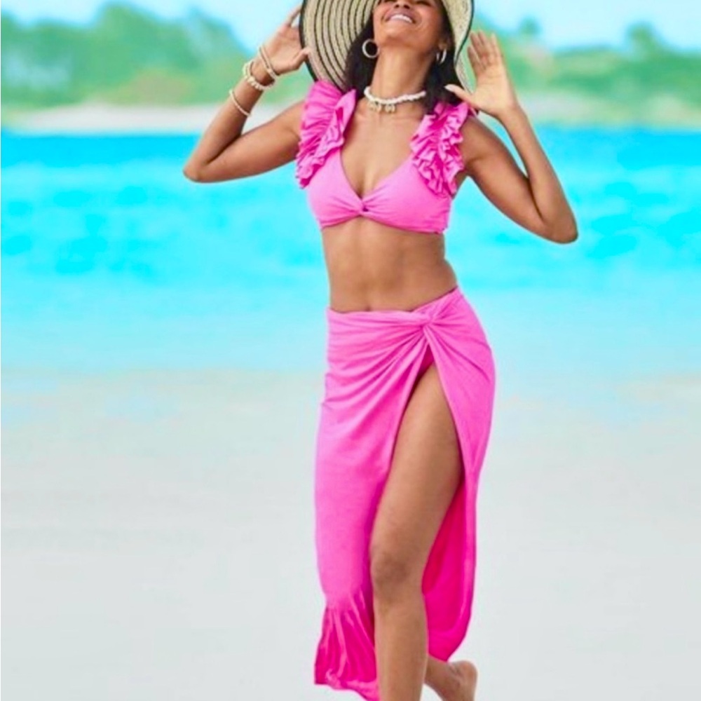 Lilly Pulitzer Pink Swimsuit Coverup.